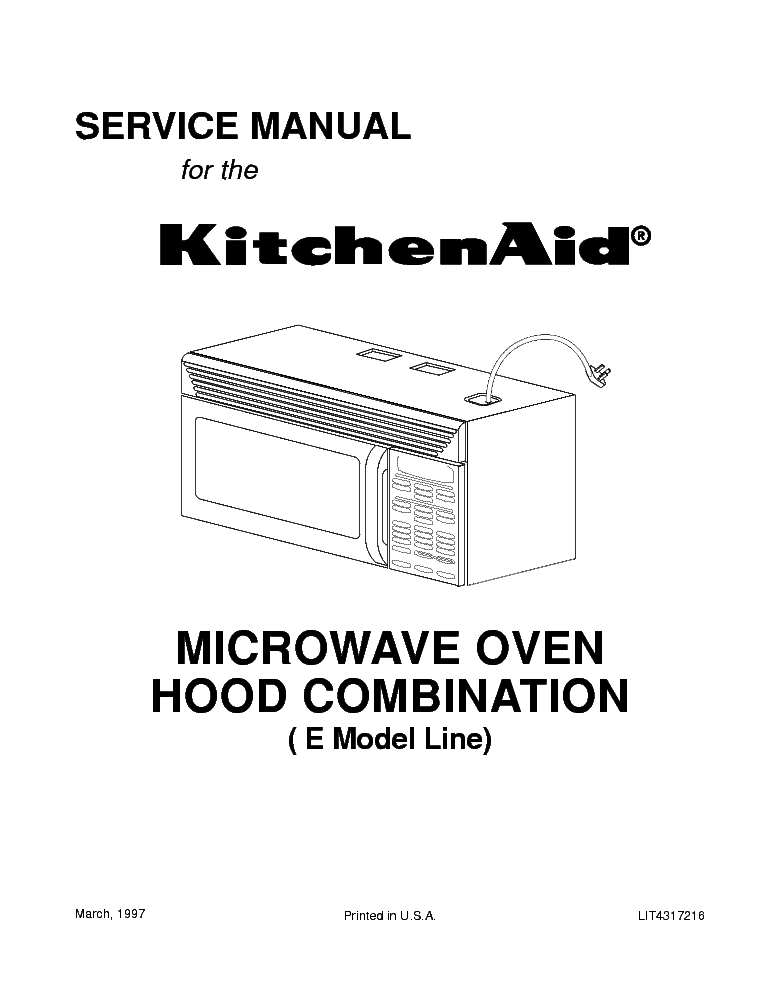 Whirlpool Microwave Oven Repair Manual